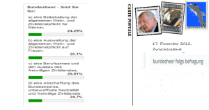 Folgsbefragung 20-01-2013 Umfrage Zwischenstand