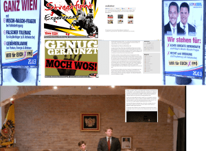 Freiheitliche Plakate und W-I-R