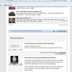 Unzensuriertat Blutrunst der Kommentarstaffel