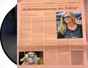 Eva Menasse gibt ein Interview