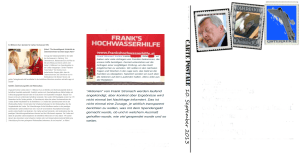 Hochwaserhilfe - Vergleich Transparenz