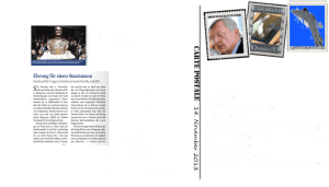 Zur Zeit rühmt Horthy