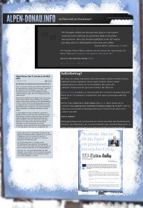 Zur Zeit vulgo Alpen-Donau-Info