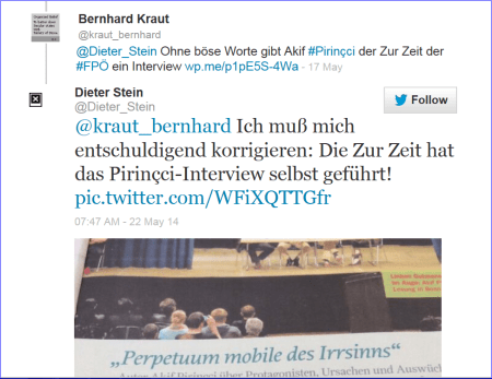 Dieter Stein - Pirincci - Zur Zeit - Junge Freiheit