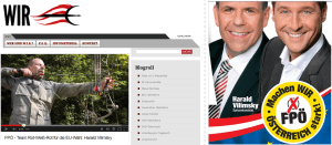 Frage - Werben Strache und Vilimsky für Wir