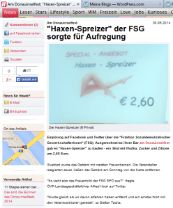 Bild-Diebstahl der Umsonst Heute