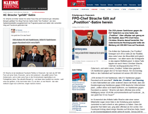 Leseschwäche von He-Chr Strache aufwärts