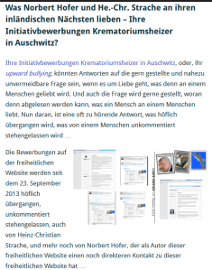 Was lieben Hofer und Strache