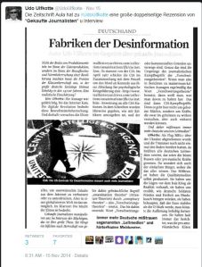 Aula und Zur Zeit - Fabriken der Desinformation