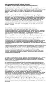 FPÖ-ZZ 44-2014 - Ehrenrettung von Agnes Miegel ist gescheitert