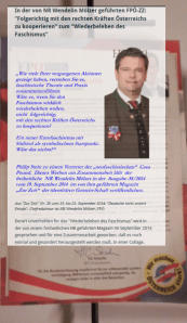 Inseratenaffäre FPÖ - Zur Zeit