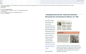 Stefan Karner distanziert sich entschieden von krausen Formulierungen