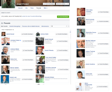 Facebook - Freund bedeutender Herren