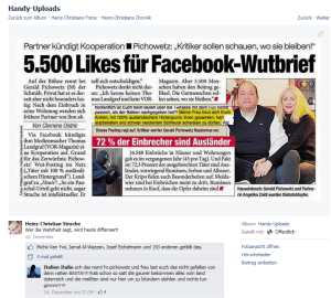 Gerald Pichowetz - He Chr Strache Gewinsel als Wahrheit