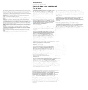 Abdullah-Zentrum - Brücke von Anti-Terror-Gesetz zu Anti-Terror-Gesetz