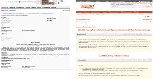 Mit einer Weltanschauung im Gottesstaat Österreich vogelfrei und schutzlos