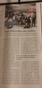 Nagel FPÖ Zur Zeit Zersetzung des deutschen Volkes