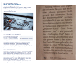 FPÖ-Zur Zeit 9 - 2015 - Rechtewerber und Holocaus