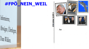 Wahlkarte zur Vorauswahl