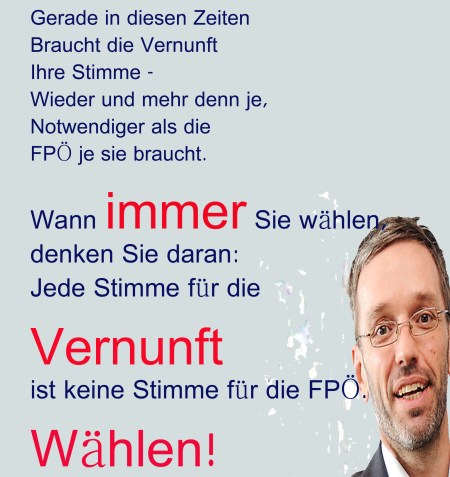 Ihre Stimme der Vernunft
