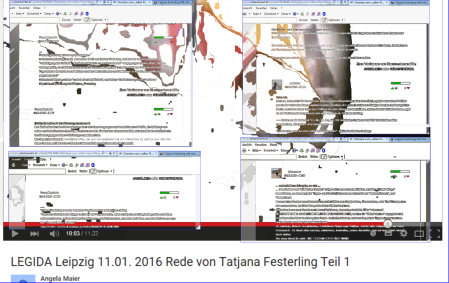 FPÖ unzensuriert Legida Festerling Mistgabeln Dinghofer