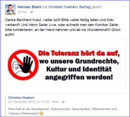 Hannes Stiehl FPÖ-Vizebürgermeister und Informationsschänder