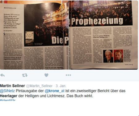 Kronen Zeitung Heerlager 3-1-2016