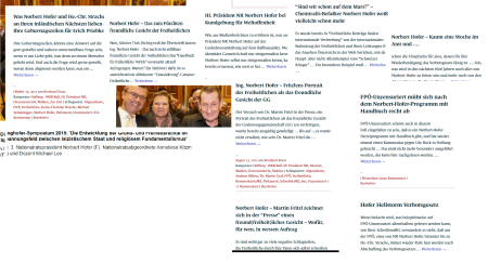 Norbert Hofer Michael Ley Parlament