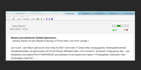 FPÖ - Patronin der Freiheit der Kunst