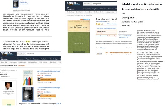 Aladdin und die Wunderlampe - Amazon Antisemitismus
