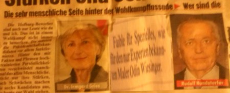 Odin-Wiesinger-Experte ein Kandidat für die Bundespräsidentschaftswahl 22-05-2016