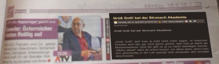 Zakrajsek Georg - An wen erinnert er bloß so