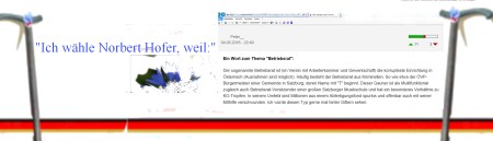 Für Norbert Hofer stimmt wer