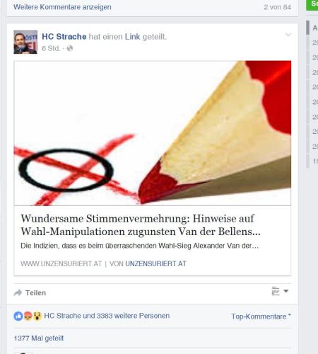 Unzensurierter Strache aus der Hofer-FPÖ