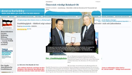 Deutsche Lobby - Olt Reinhard - Und aus der Mitte entspringt das Identitäre