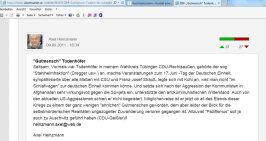 fpö unzensuriert - axel heinzmann - auschwitz