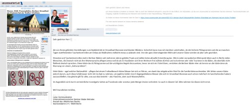 Hofer-FPÖ unzensuriert - Antwort aus Berlin - blanker Blödsinn