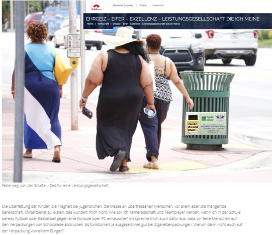 surowiec-leistungsgesellschaft-fette-weg-von-der-strase