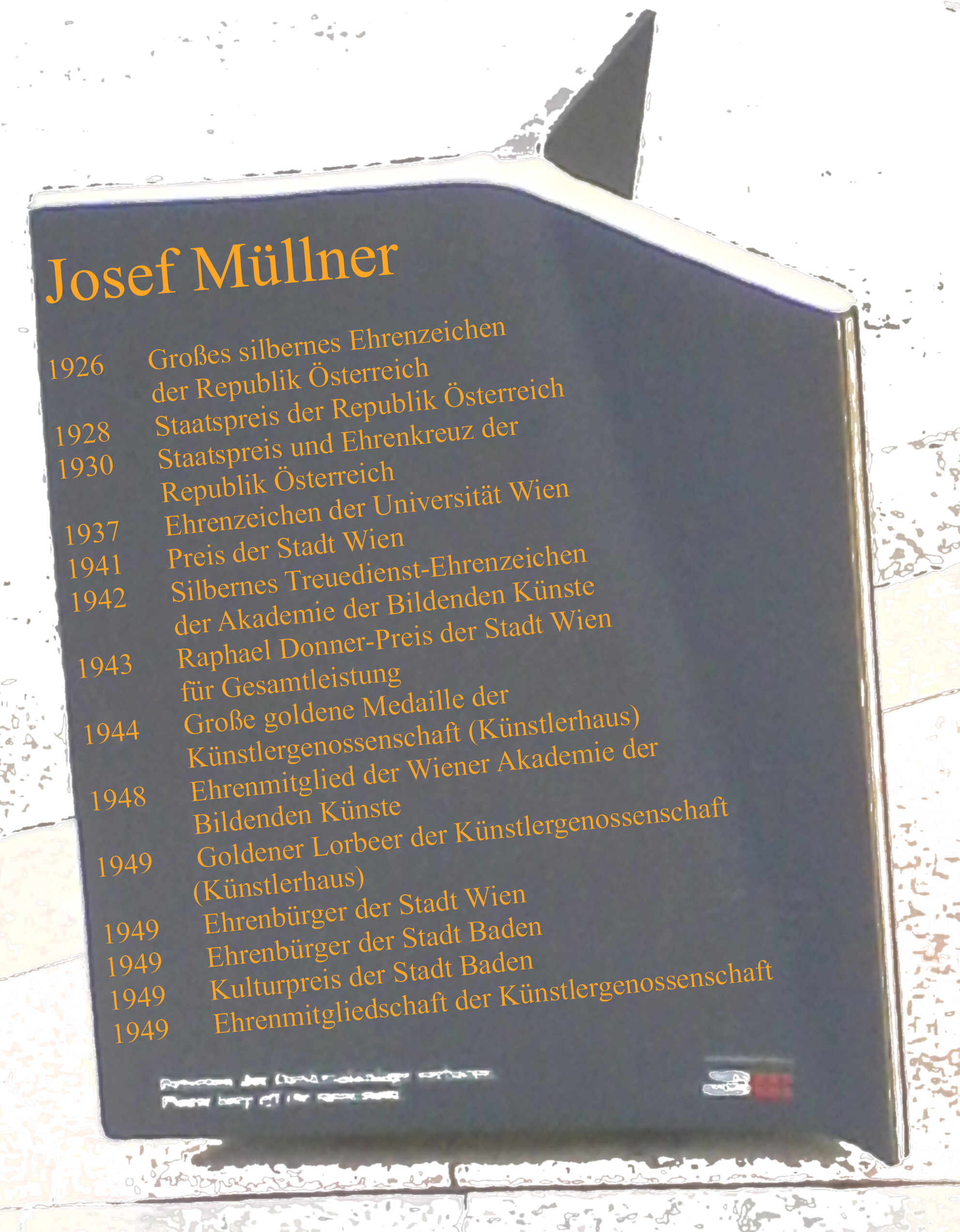 Josef Müllner Bildhauer