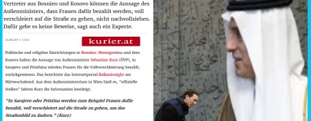 Die Vollverschleierung des Sebastian Kurz