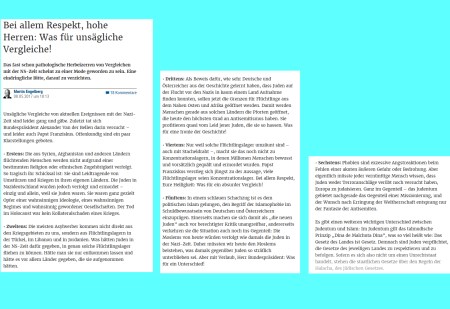 Motiviationsschreiben des Martin Engelberg