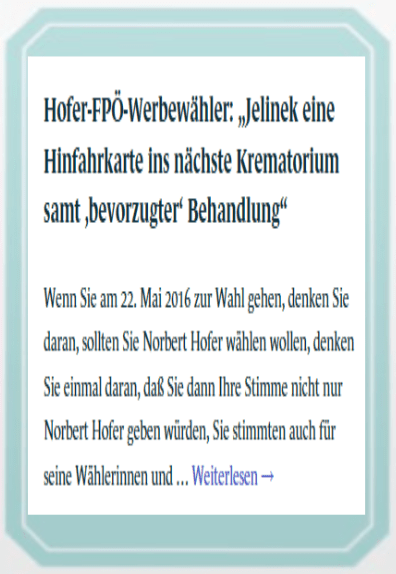 Wahlkarte - Krematorium