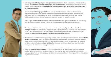 Efgani Dönmez - Forderungen stop extremism