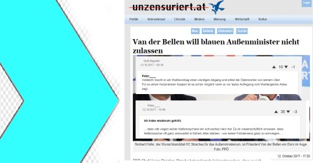 FPÖ unzensuriert Hofer - Strache - Peter_ 13-10-2017