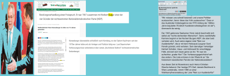 HC Strache - Peter Kienesberger - Norbert Burger - NDP - Südtirol