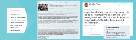 Kärntner Trachten - Weltkulturerbe