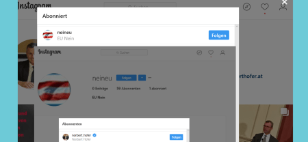 Norbert Hofer - EU Nein