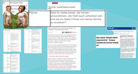 Gott also Papst ist nackt