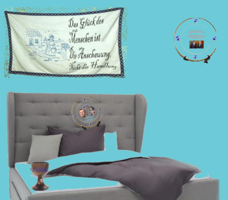 Das Glück des Menschen ist die Anschauung nicht die Handlung