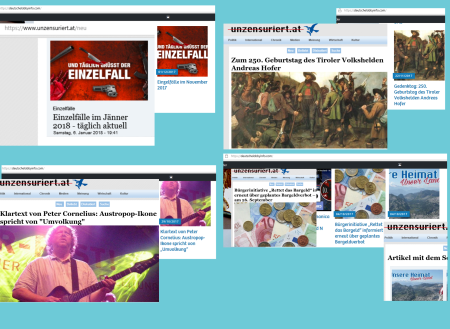 FPÖ unzensuriert und deutschelobby info - Verwechslung nicht ausgeschlossen